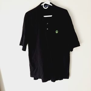 Polo Golf Ralph Lauren Polo Shirt Men's Large 100% Pima Cotton Black